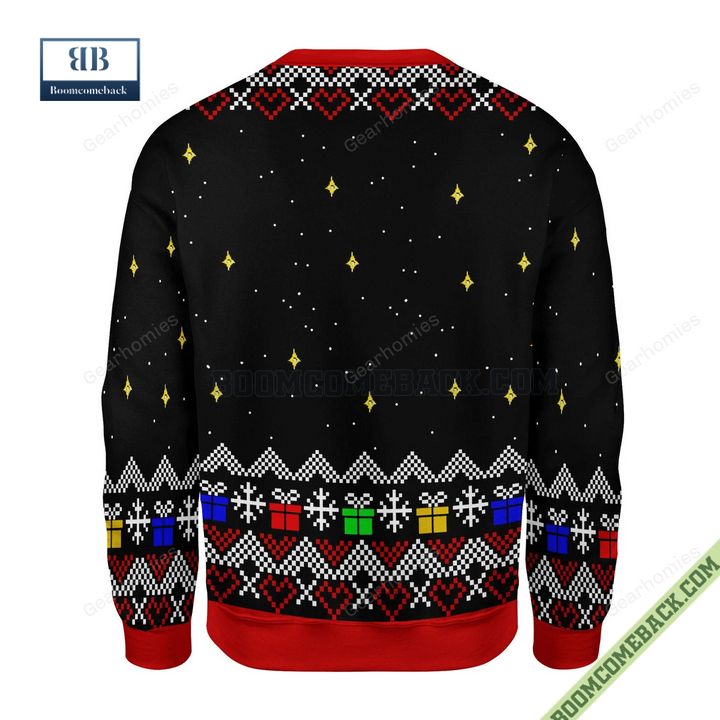 Funny Alien UFO Ugly Christmas Sweater