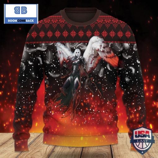 Game MTG Avacyn Angel Of Hope Ugly Knitted Sweater