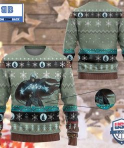 game mtg jace the mind sculptor ugly christmas sweater 2 MNLLM