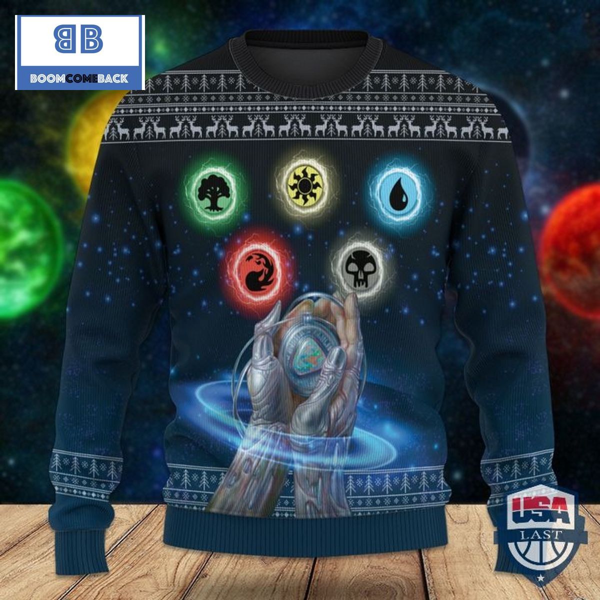 Game MTG Mox Opal Ugly Woolen Sweater