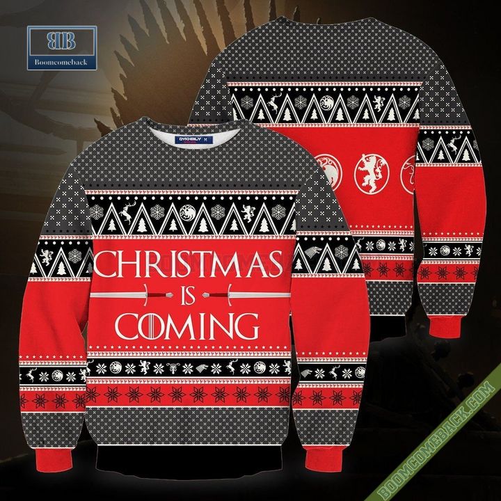 Game Of Thrones Christmas Is Coming Ugly Sweater