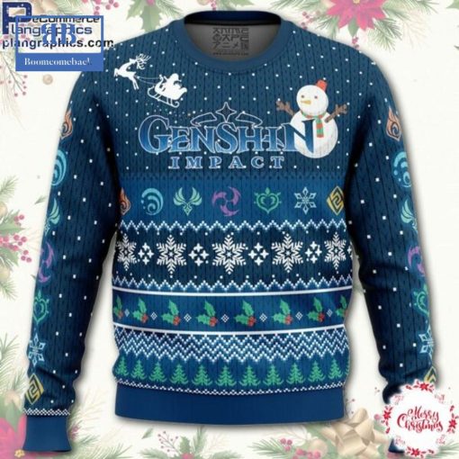 Genshin Impact Ugly Christmas Sweater