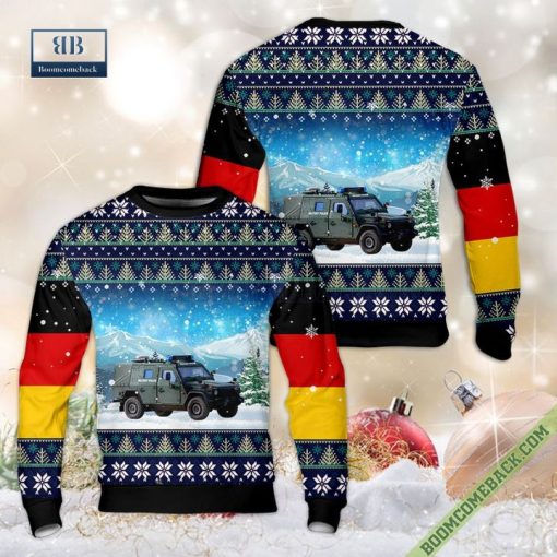 German Armed Forces Feldjager ENOK Ugly Christmas Sweater