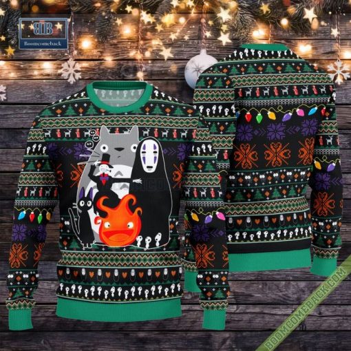 Ghi-bi Characters Ugly Christmas Sweater