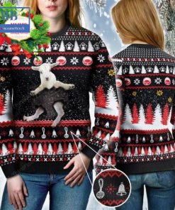 goat baby in pocket ugly christmas sweater 3 vJERU