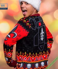 grogu with stocking star wars christmas sweater 3 Vmvq1