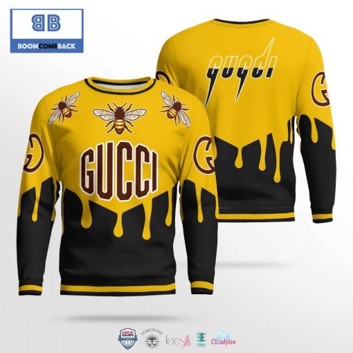 Gucci Bee 3D Ugly Sweater