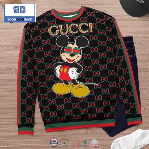 Gucci Mickey 3D Ugly Sweater