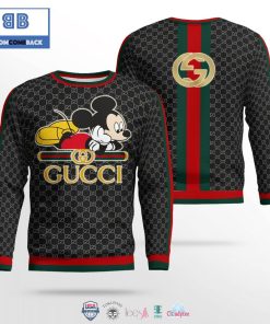 gucci mickey mouse 3d ugly sweater 4 fvdmH