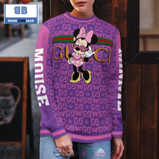 Gucci Minnie Mouse 3D Ugly Sweater