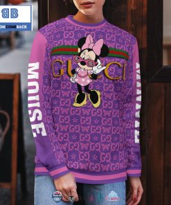 gucci minnie mouse 3d ugly sweater 3 4Mocq