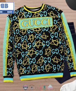 gucci stars pattern 3d ugly sweater 3 at1JI