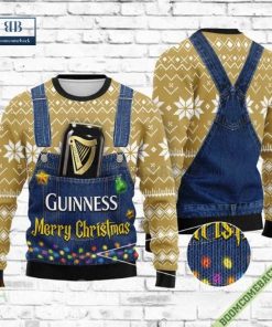 Guinness Beer Merry Christmas Xmas Ugly Sweater