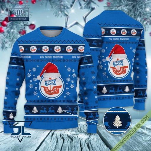 Hansa Rostock Ugly Christmas Sweater 2 Bundesliga Xmas Jumper