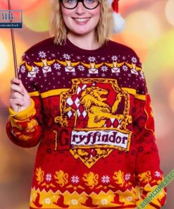 Harry Potter Gryffindor House Ugly Christmas Sweater Gift For Adult And Kid