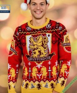 Harry Potter Gryffindors Logo Ugly Christmas Sweater