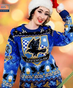Harry Potter Ravenclaw House Ugly Christmas Sweater Gift For Adult And Kid