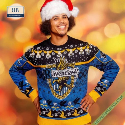 Harry Potter Ravenclaw Logo Ugly Christmas Sweater