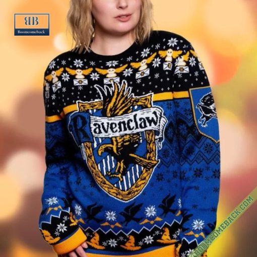 Harry Potter Ravenclaw Logo Ugly Christmas Sweater