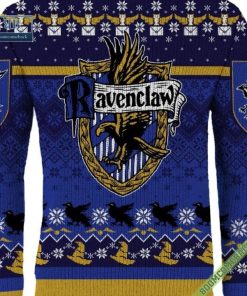 harry potter ravenclaw logo ugly christmas sweater 7 0w6Pm