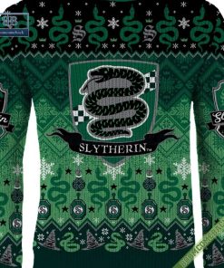 harry potter slytherin house 3d ugly christmas sweater gift for adult and kid 9 LXQUt