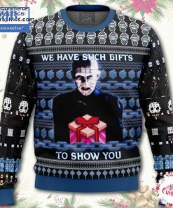 Hellraiser We Have Such Gifts To Show You Ugly Christmas Sweater