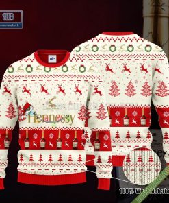 Hennessy Santa Hat Christmas Ugly Christmas Sweater Hoodie Zip Hoodie Bomber Jacket