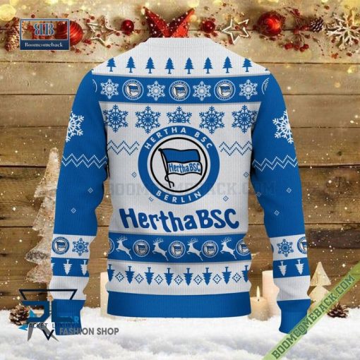 Hertha BSC Xmas Sweatshirt Ugly Christmas Sweater