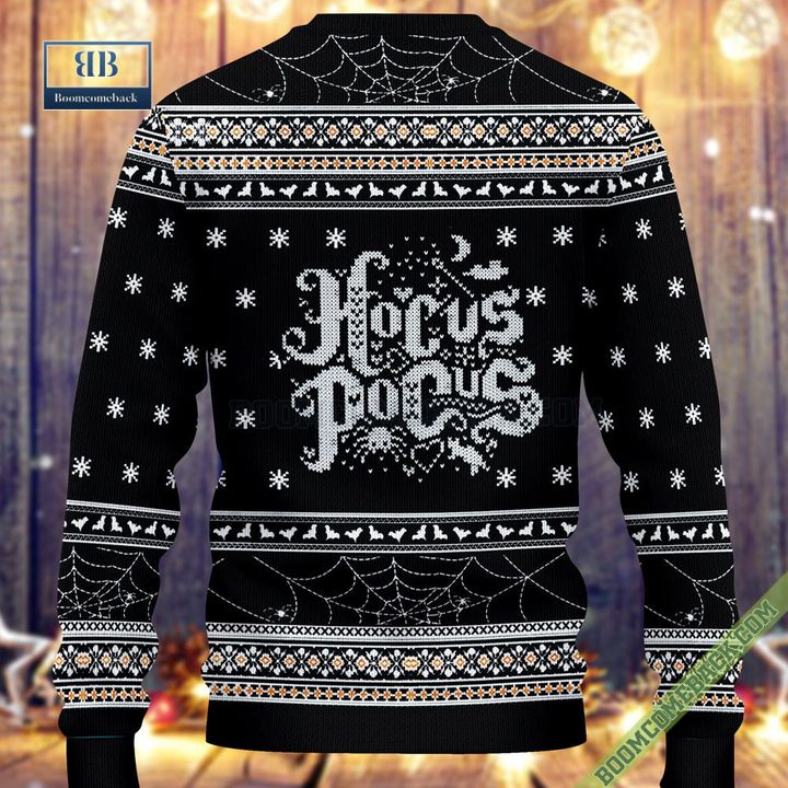 Hocus Pocus Magic Book 3D Ugly Sweater