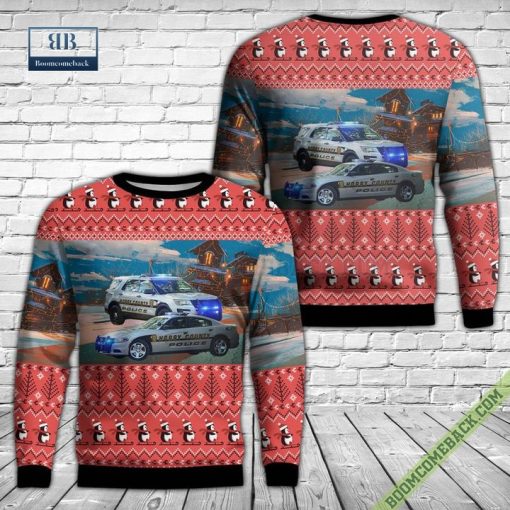 Horry County Police Department Ugly Christmas Sweater