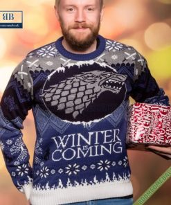 House Stark Winter Is Coming Ugly Christmas Sweater
