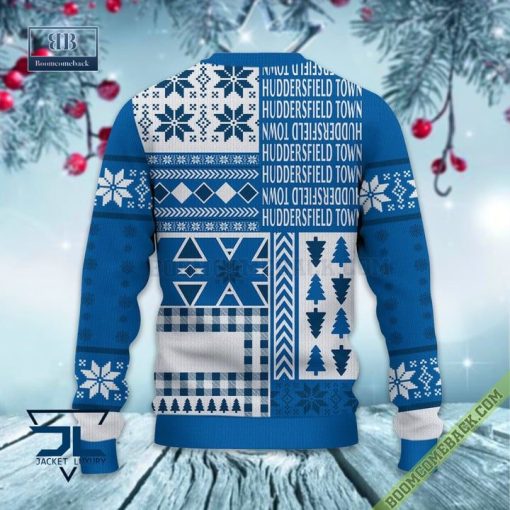 Huddersfield Town Ugly Christmas Sweater, Christmas Jumper