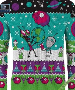 invader zim merry jingly ugly christmas sweater gift for adult and kid 11 wTOF3