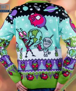 invader zim merry jingly ugly christmas sweater gift for adult and kid 3 0FWTX