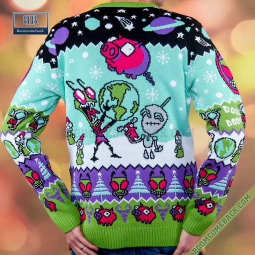 Invader Zim Merry Jingly Ugly Christmas Sweater Gift For Adult And Kid