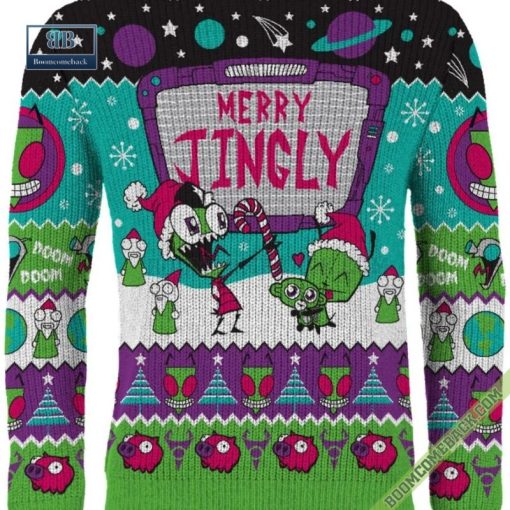 Invader Zim Merry Jingly Ugly Christmas Sweater Gift For Adult And Kid