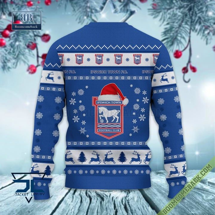 Ipswich Town FC Trending Ugly Christmas Sweater
