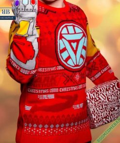 iron man marvel christmas sweater jumper 7 WNA45