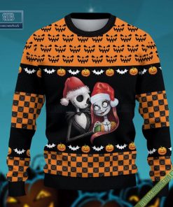 jack and sally the nightmare before christmas wool sweater 3 PA6Y2