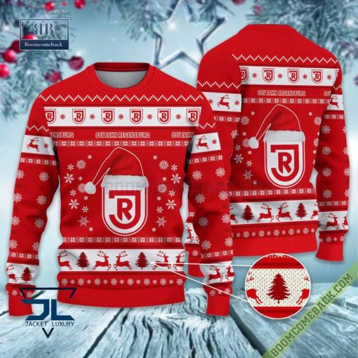 Jahn Regensburg Ugly Christmas Sweater 2 Bundesliga Xmas Jumper