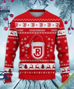 jahn regensburg ugly christmas sweater 2 bundesliga xmas jumper 3 Cbiqn