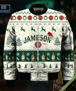 jameson santa hat christmas ugly christmas sweater hoodie zip hoodie bomber jacket 4 jabLd