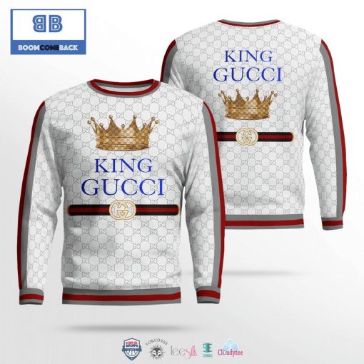 King Gucci 3D Ugly Sweater