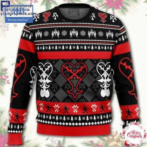 Kingdom Hearts Heartless Ugly Christmas Sweater