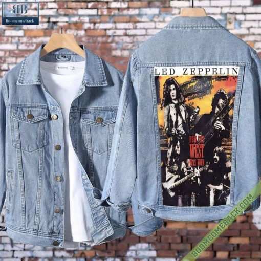 Led Zeppelin How the West Was Won Denim Jacket
