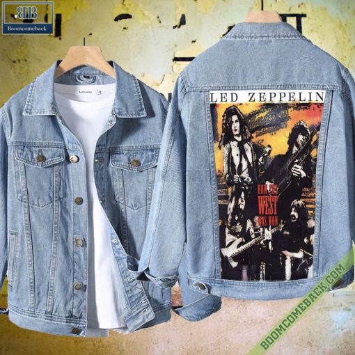Led Zeppelin How the West Was Won Denim Jacket
