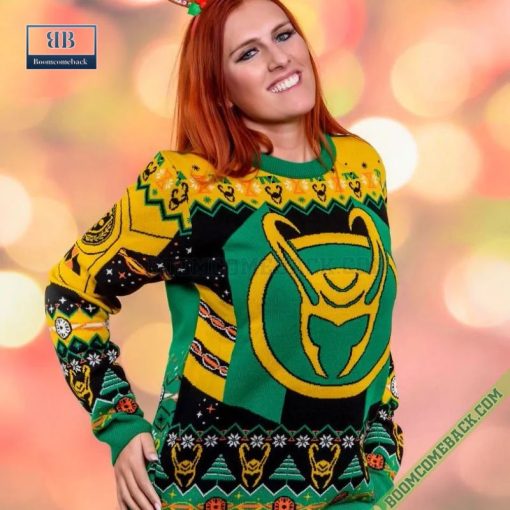 Loki The Christmas Variant 3D Ugly Sweater Gift For Adult And Kid