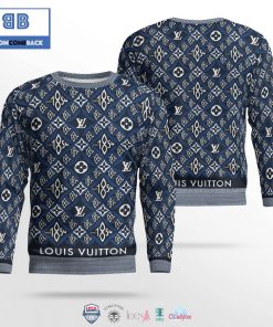 louis vuitton logo pattern 3d ugly sweater 3 X0K4l