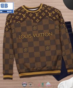 louis vuitton luxury 3d ugly sweater 3 crZNB