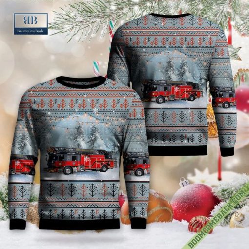 Louisville, Kentucky, Fern Creek Fire Protection District Ugly Christmas Sweater